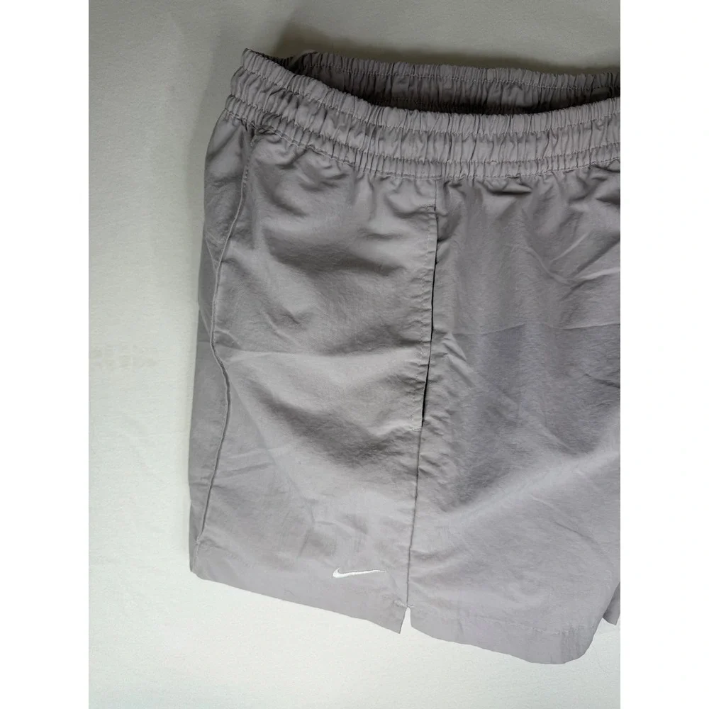 Nike Woven Short Womens light purple Excellent High Rise Nylon Sportswear Pocket